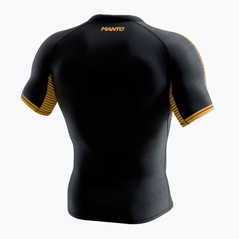 MANTO Stripe 2.0 Rashguard negru MNR851_BLK_2S 2