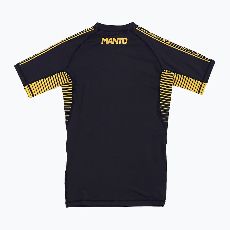MANTO Stripe 2.0 Rashguard negru MNR851_BLK_2S 4