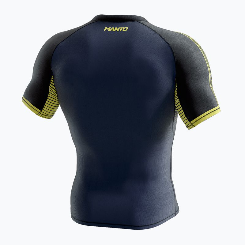 MANTO Stripe 2.0 Rashguard albastru marin MNR851_NAV_2S 2