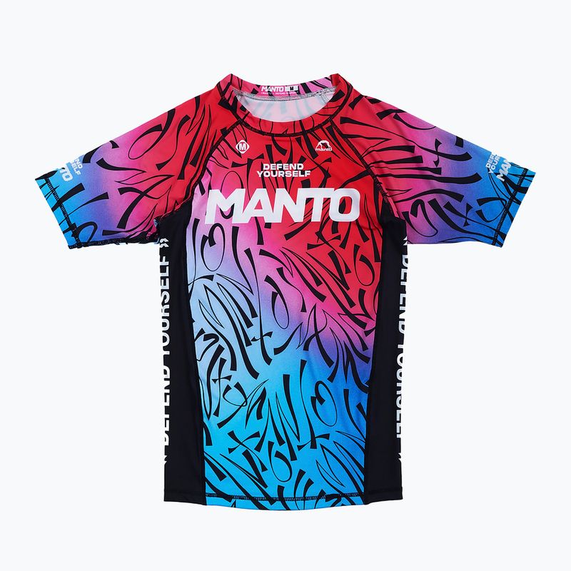 MANTO Multi Gradient Rashguard roșu MNR854_BLK_2S 3
