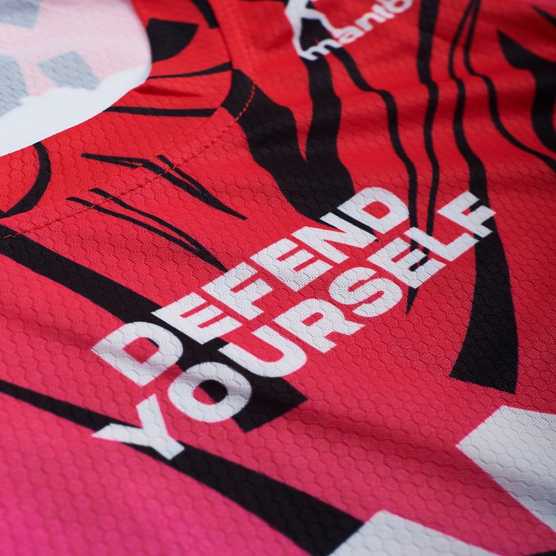 MANTO Multi Gradient Rashguard roșu MNR854_BLK_2S 7