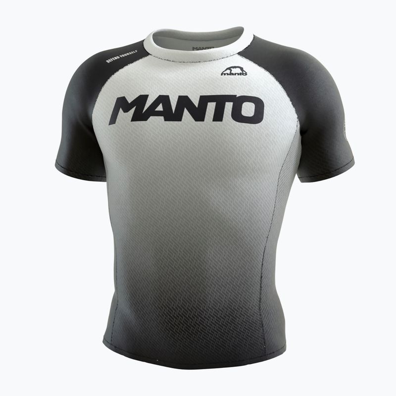 MANTO Rashguard Rank alb MNR510_WHT_2S
