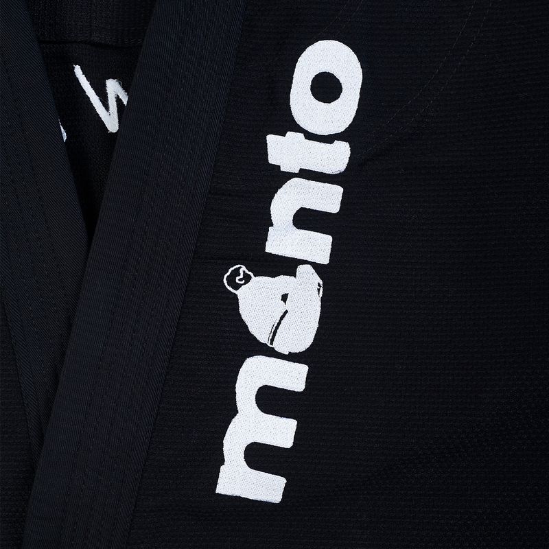 Gi pentru bărbați BJJ MANTO Ruinism negru MNG980_BLK_A1 5