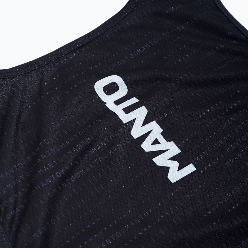 Tricou pentru bărbați Manto Overload negru MNT036 3