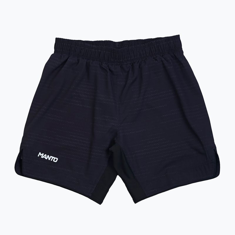 Pantaloni scurți de antrenament Manto Overload pentru bărbați  negru MNR863