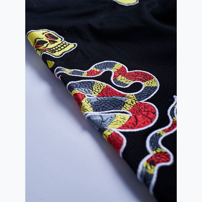 GI pentru jiu-jitsu brazilian pentru bărbați MANTO Coral MNG981_BLK 10