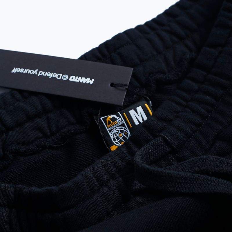 Pantaloni scurți pentru bărbați MANTO Fight Co. negru 3
