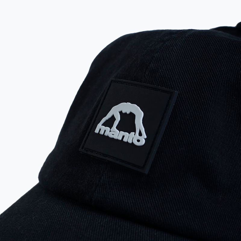 MANTO Label 23 Dad Cap negru 7