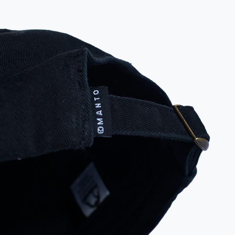 MANTO Label 23 Dad Cap negru 8
