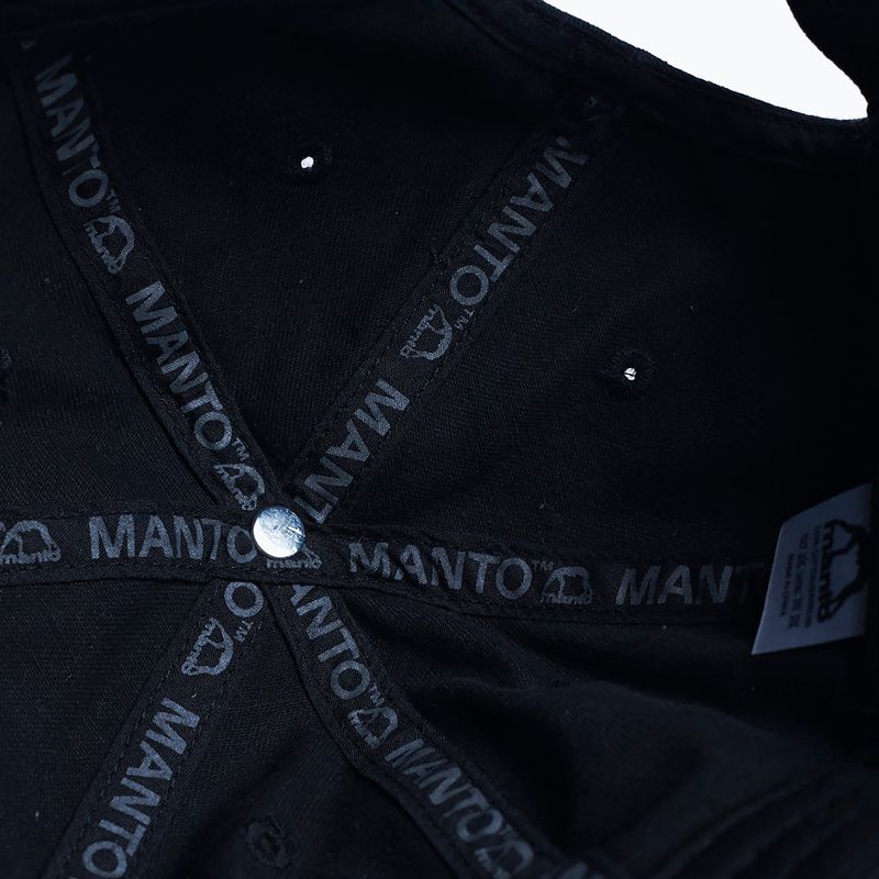 MANTO Label 23 Dad Cap negru 9