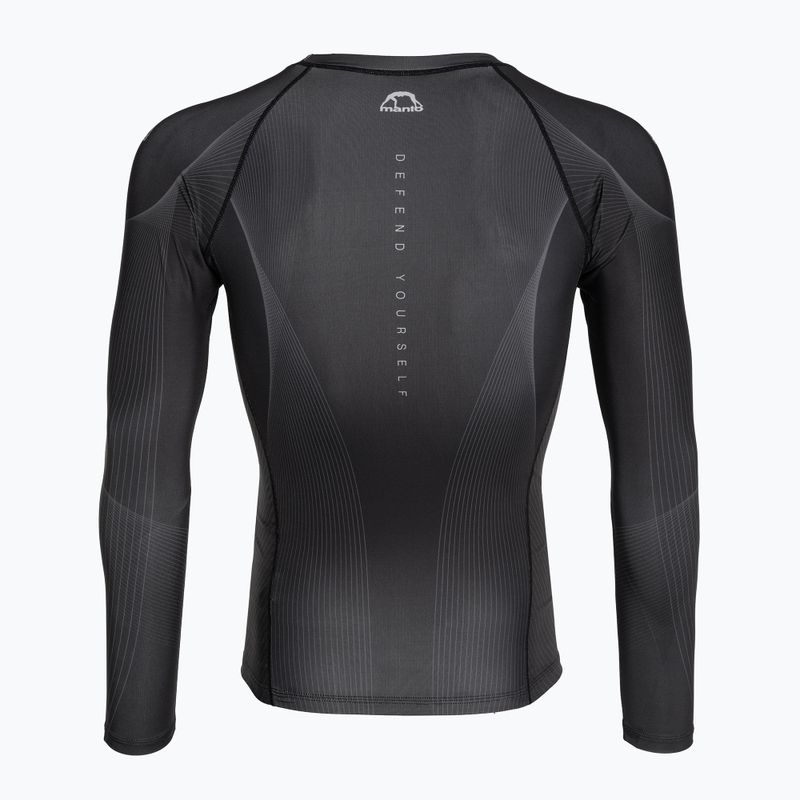 Rashguard longsleeve pentru bărbați MANTO FLOW black 2