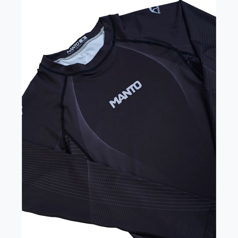 Rashguard longsleeve pentru bărbați MANTO FLOW black 6