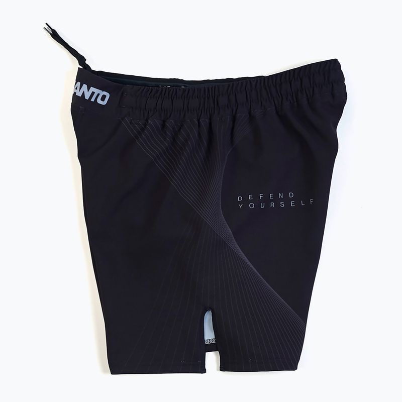Pantaloni scurți de antrenament pentru bărbați MANTO Flow black 2