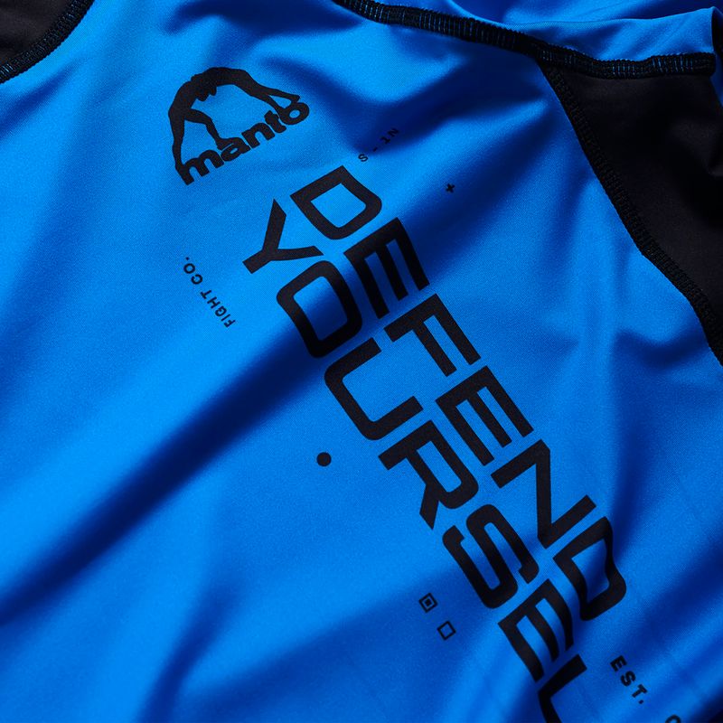 Rashguard pentru bărbați MANTO Ranked blue
