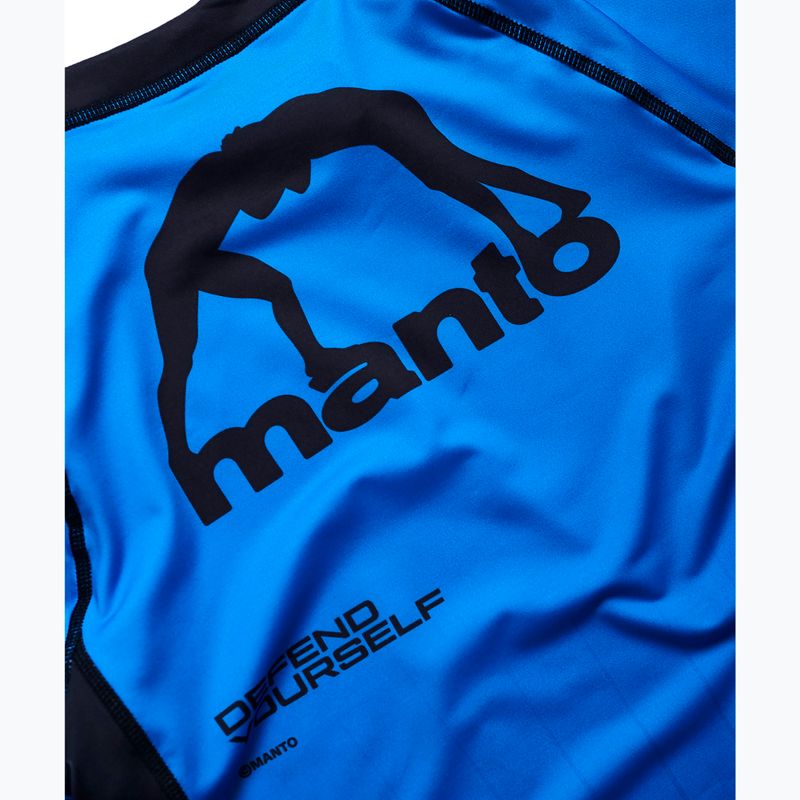 Rashguard pentru bărbați MANTO Ranked blue