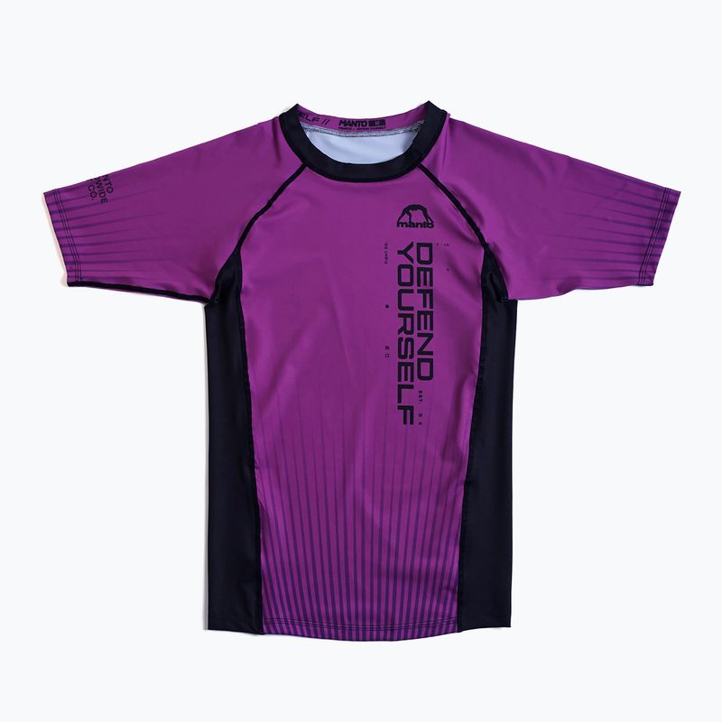 Rashguard pentru bărbați MANTO Ranked purple