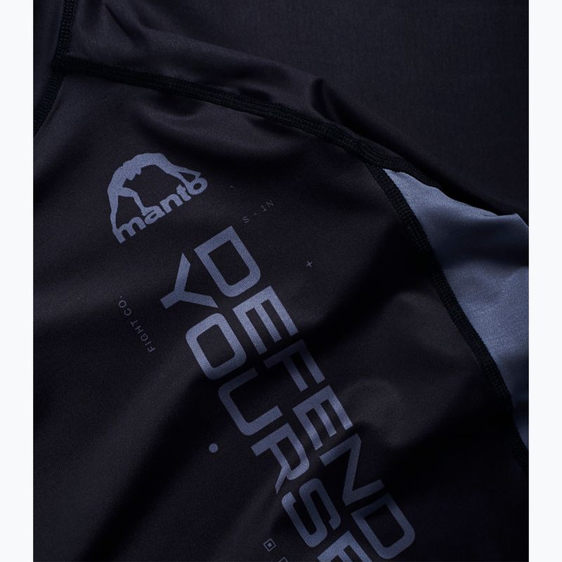 Rashguard pentru bărbați MANTO Ranked black 3