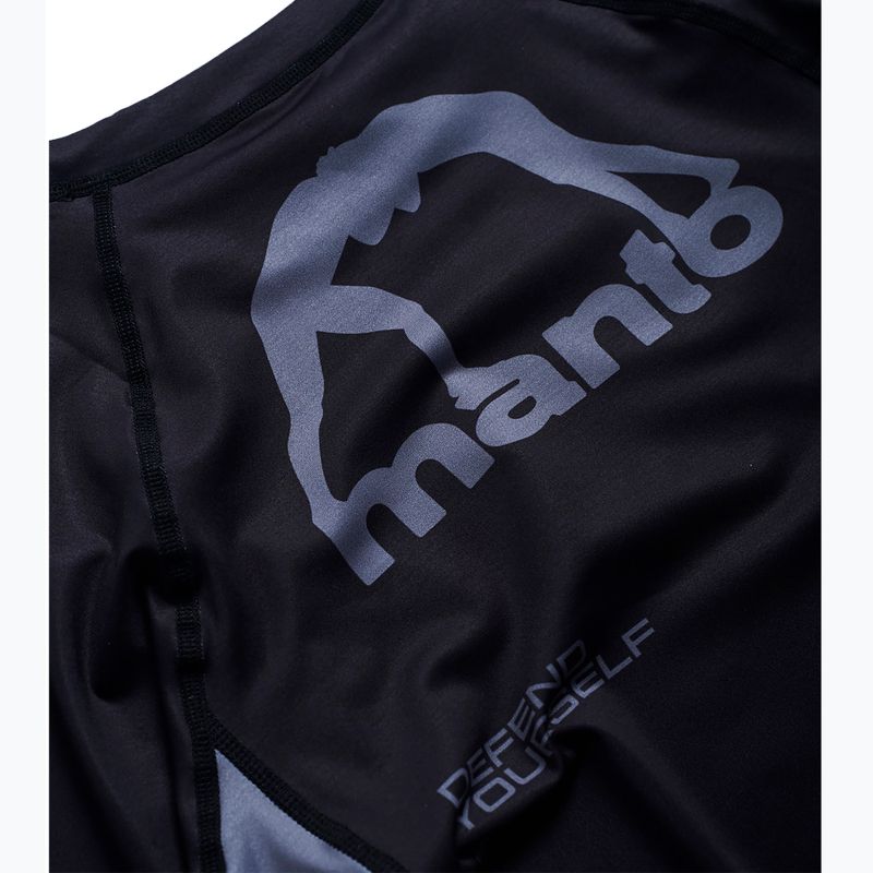 Rashguard pentru bărbați MANTO Ranked black 4