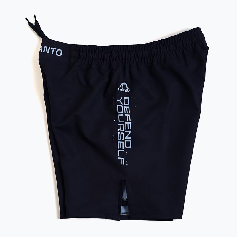 Pantaloni scurți de antrenament pentru bărbați MANTO Competitor black 2