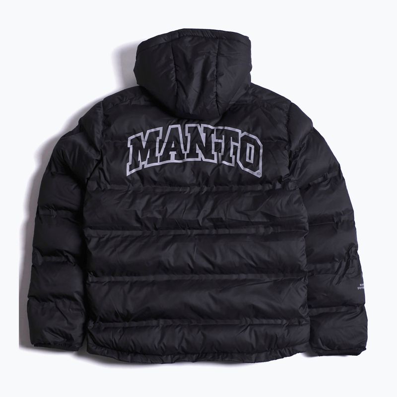 Geacă de iarnă pentru bărbați MANTO Varsity black 4