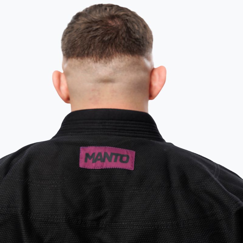 GI pentru BJJ MANTO X5 BJJ black/purple 7