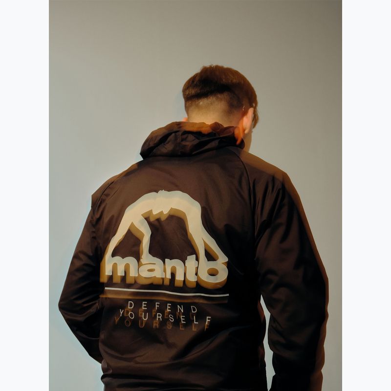 Jachetă de vânt pentru bărbați MANTO Defend black 9