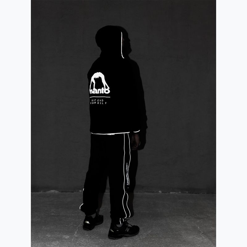 Jachetă de vânt pentru bărbați MANTO Defend black 12