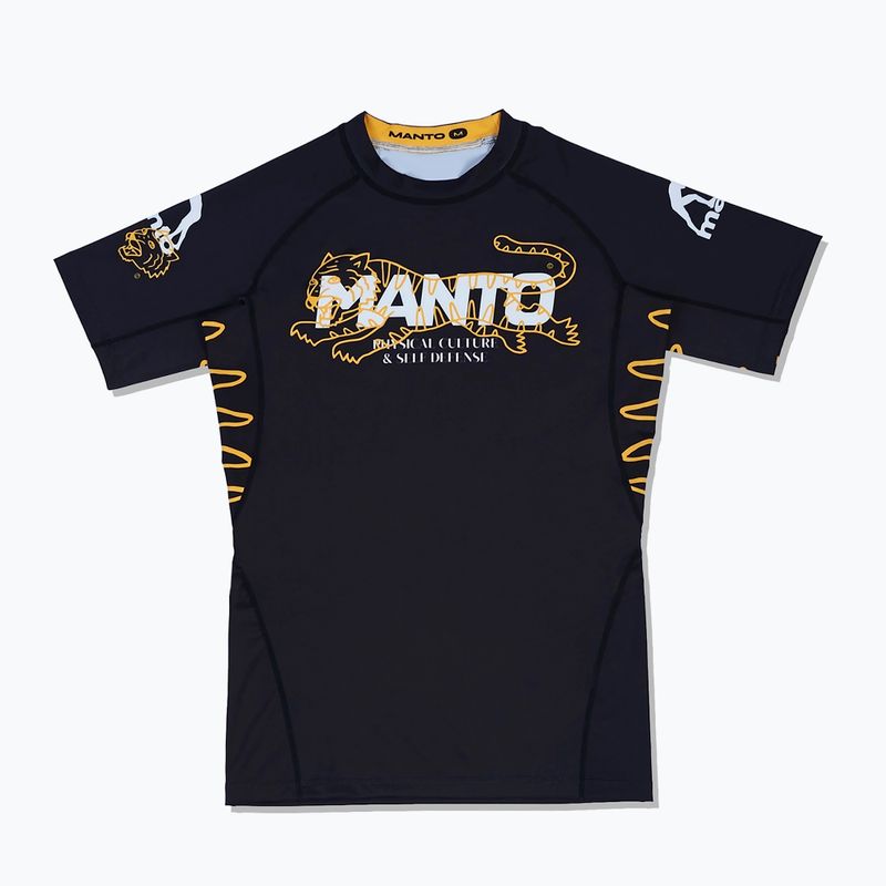 Rashguard MANTO Rashguard Wildcat negru