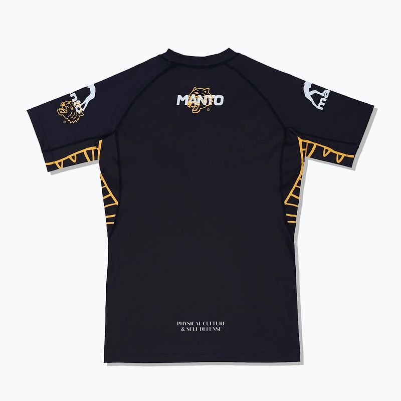 Rashguard MANTO Rashguard Wildcat negru 2