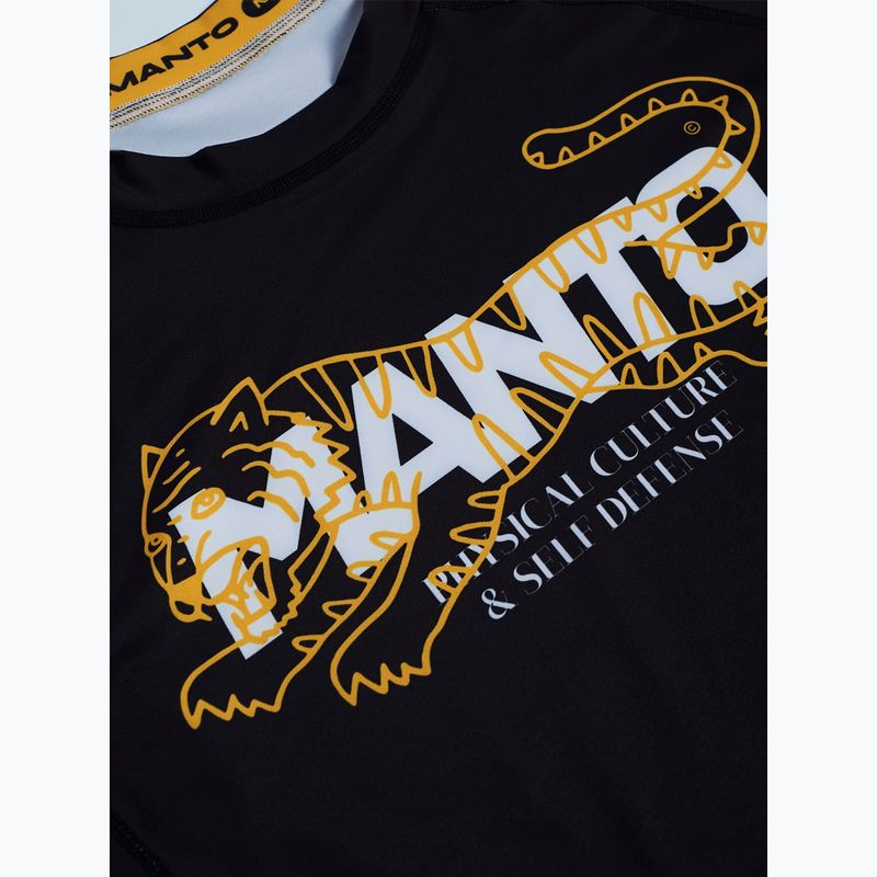 Rashguard MANTO Rashguard Wildcat negru 3