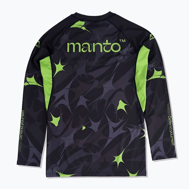 Rashguard MANTO Long Sleeve Rashguard Terra negru 2