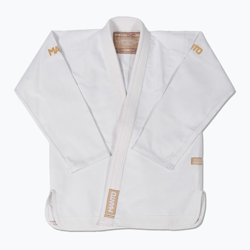 GI pentru BJJ MANTO Rise 2.0 white 8