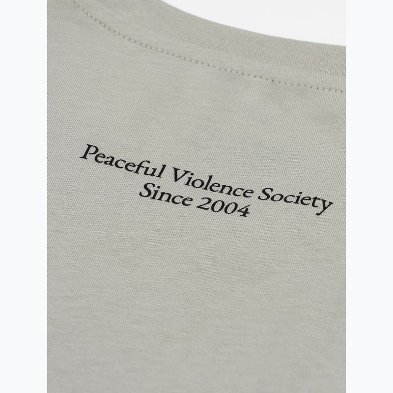 Tricou pentru bărbați MANTO Ink gri deschis 4