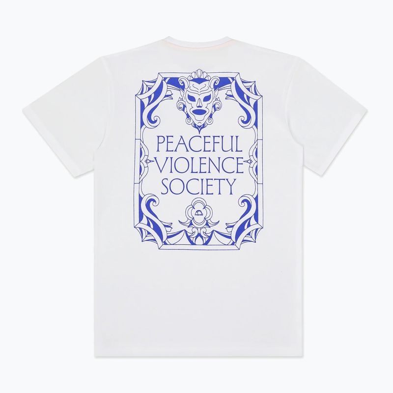 Tricou pentru bărbați MANTO Profuse alb 2