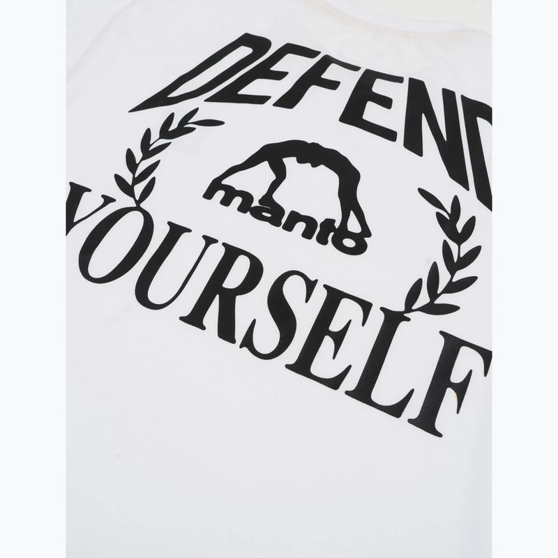 Tricou pentru bărbați MANTO Defend 25 alb 4