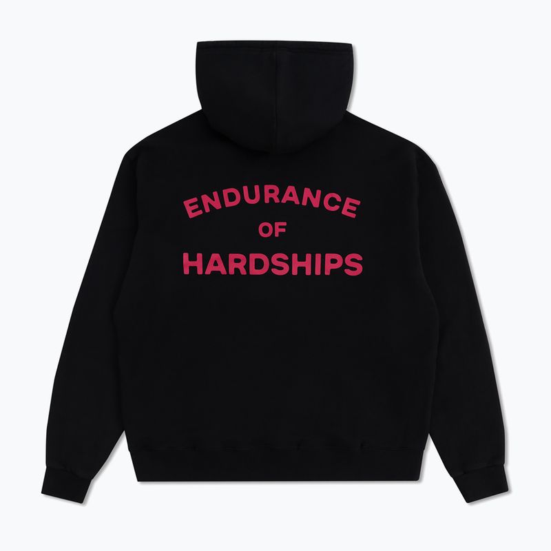 Bluză pentru bărbați MANTO Endurance Hoody negru 2