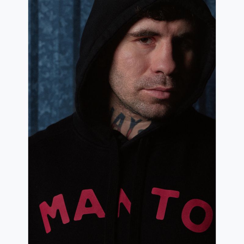 Bluză pentru bărbați MANTO Endurance Hoody negru 8
