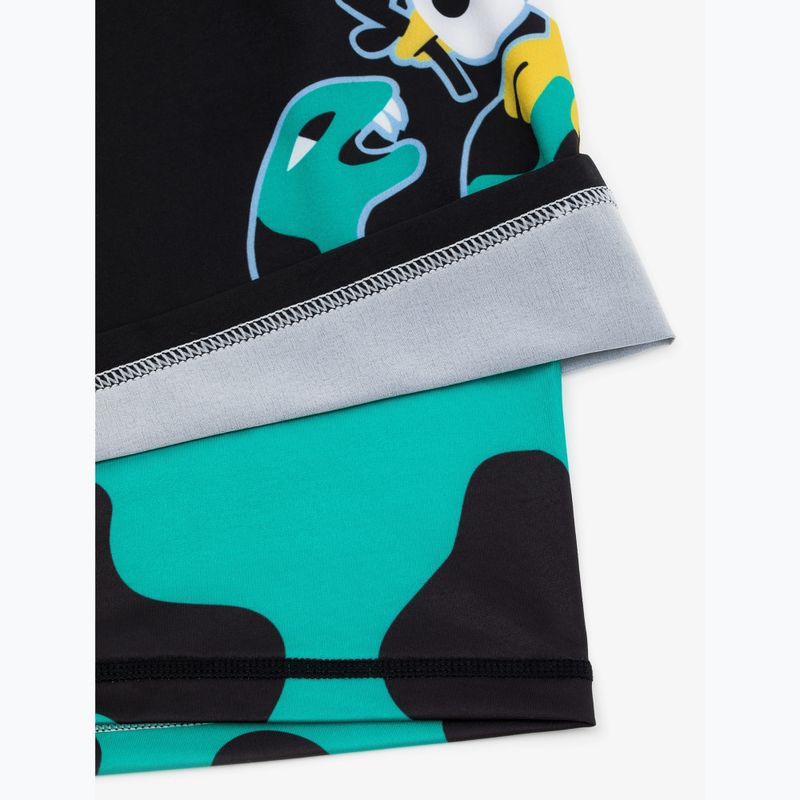 Pantaloni scurți de antrenament pentru bărbați MANTO Dove negru 4