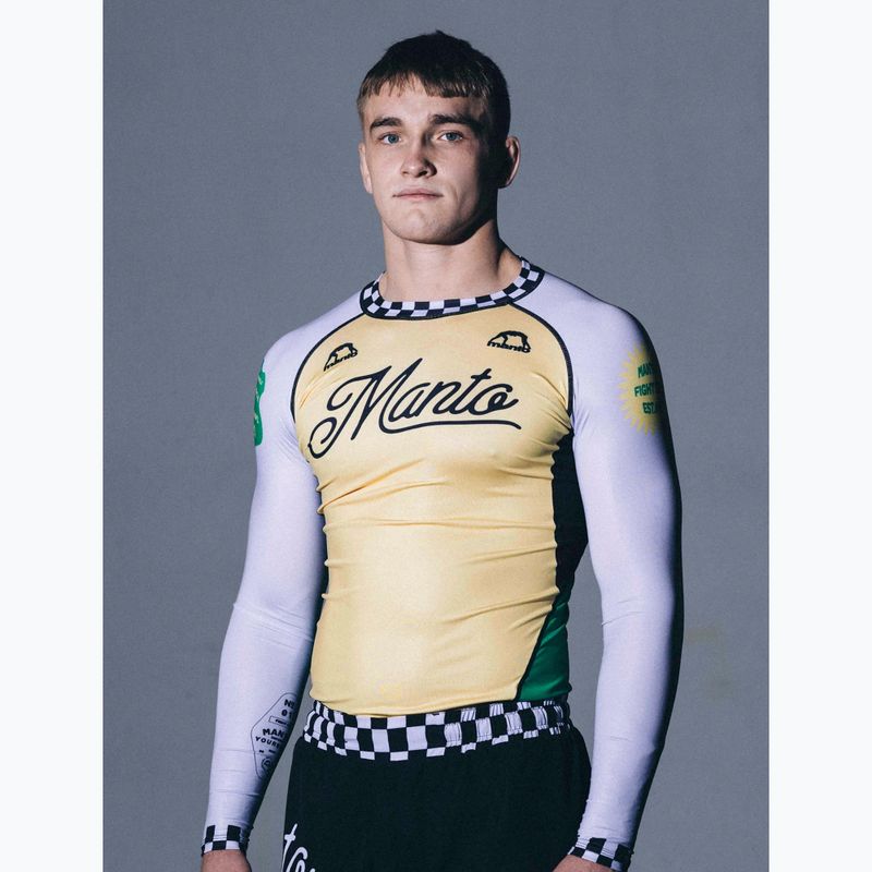 Rashguard longsleeve pentru bărbați MANTO Cross multicolor 8