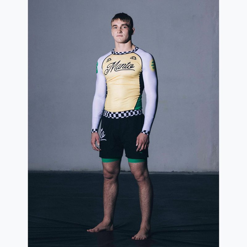 Rashguard longsleeve pentru bărbați MANTO Cross multicolor 9