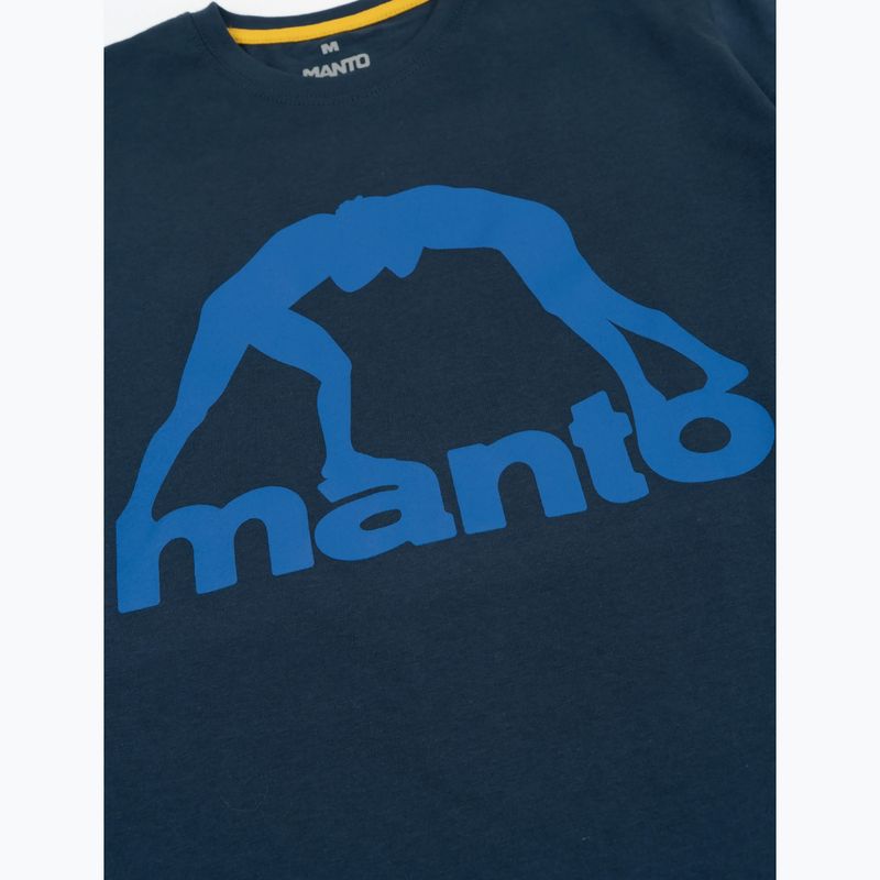 Tricou pentru bărbați MANTO Vibe 25 bleumarin/albastru 2