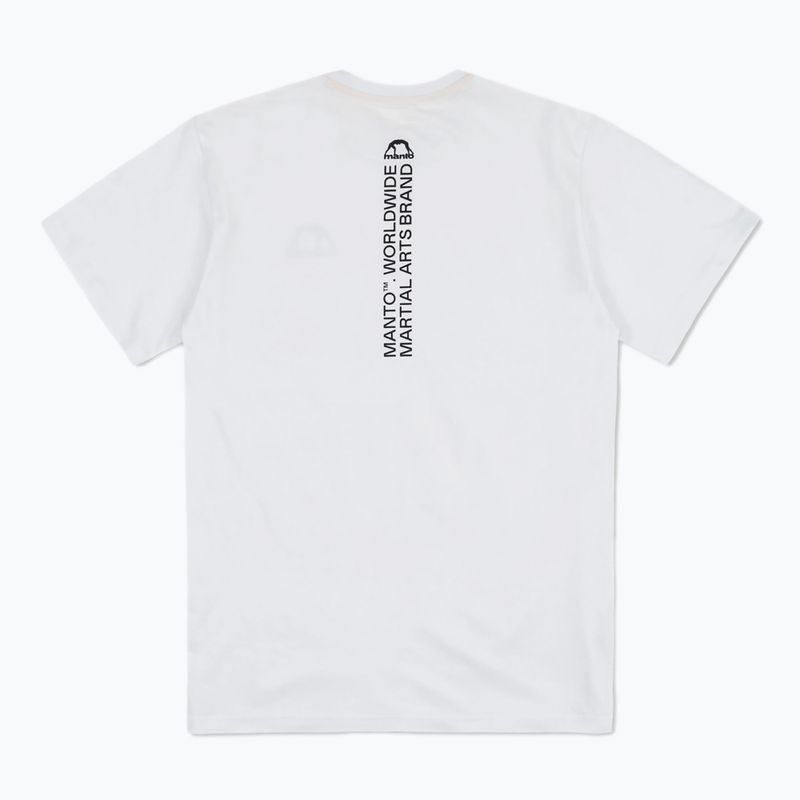 MANTO Core T-shirt alb 2