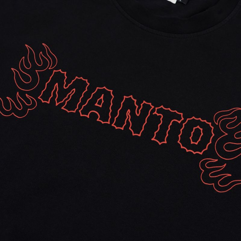 MANTO Cobra T-shirt negru 4