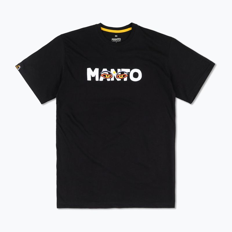 Tricou pentru bărbați MANTO Body & Soul negru