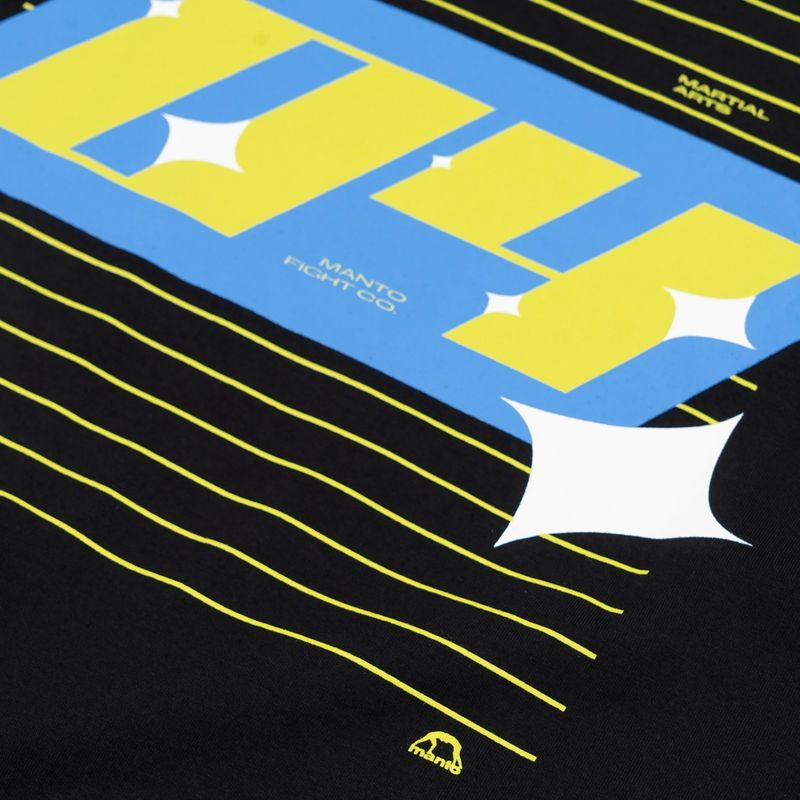 MANTO Racing Oversize T-shirt negru 4