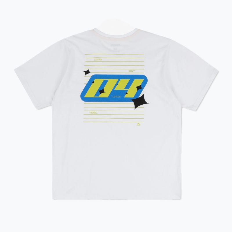 MANTO Racing Oversize T-shirt alb 2