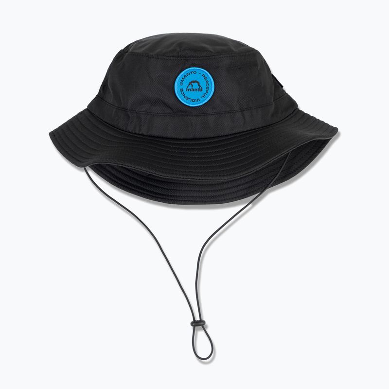 Pălărie pentru bărbați MANTO Circle Bucket negru