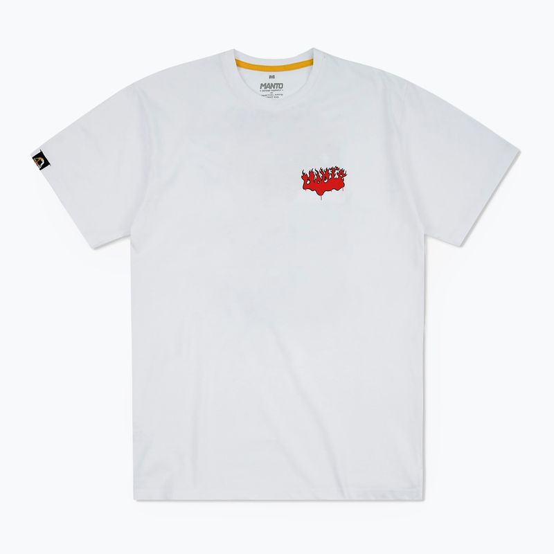 Tricou MANTO Blaze alb