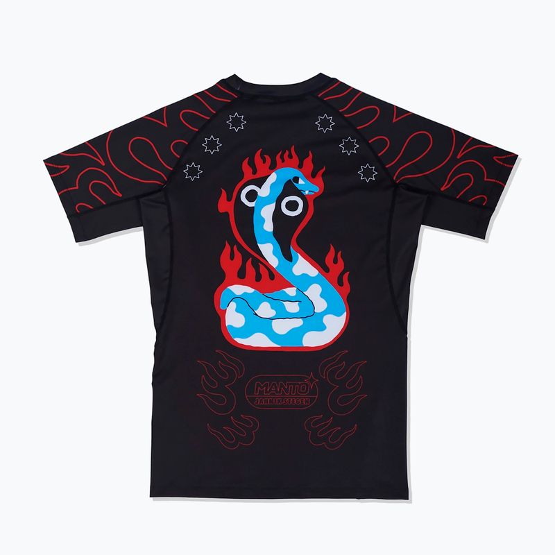 Rashguard pentru bărbați MANTO Cobra multicolor 2