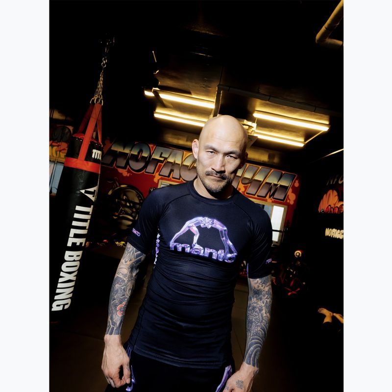 Rashguard MANTO Mirage Rashguard negru